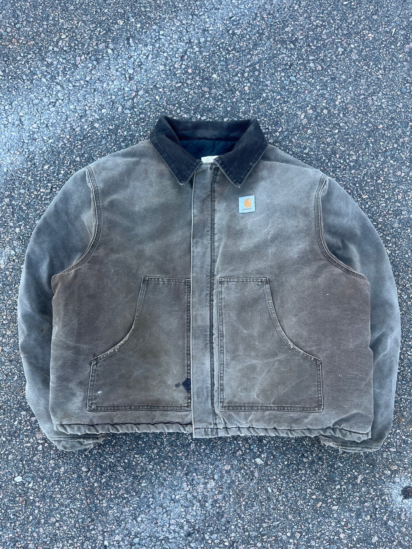 褪色栗棕色 Carhartt 北极夹克 - 2XL