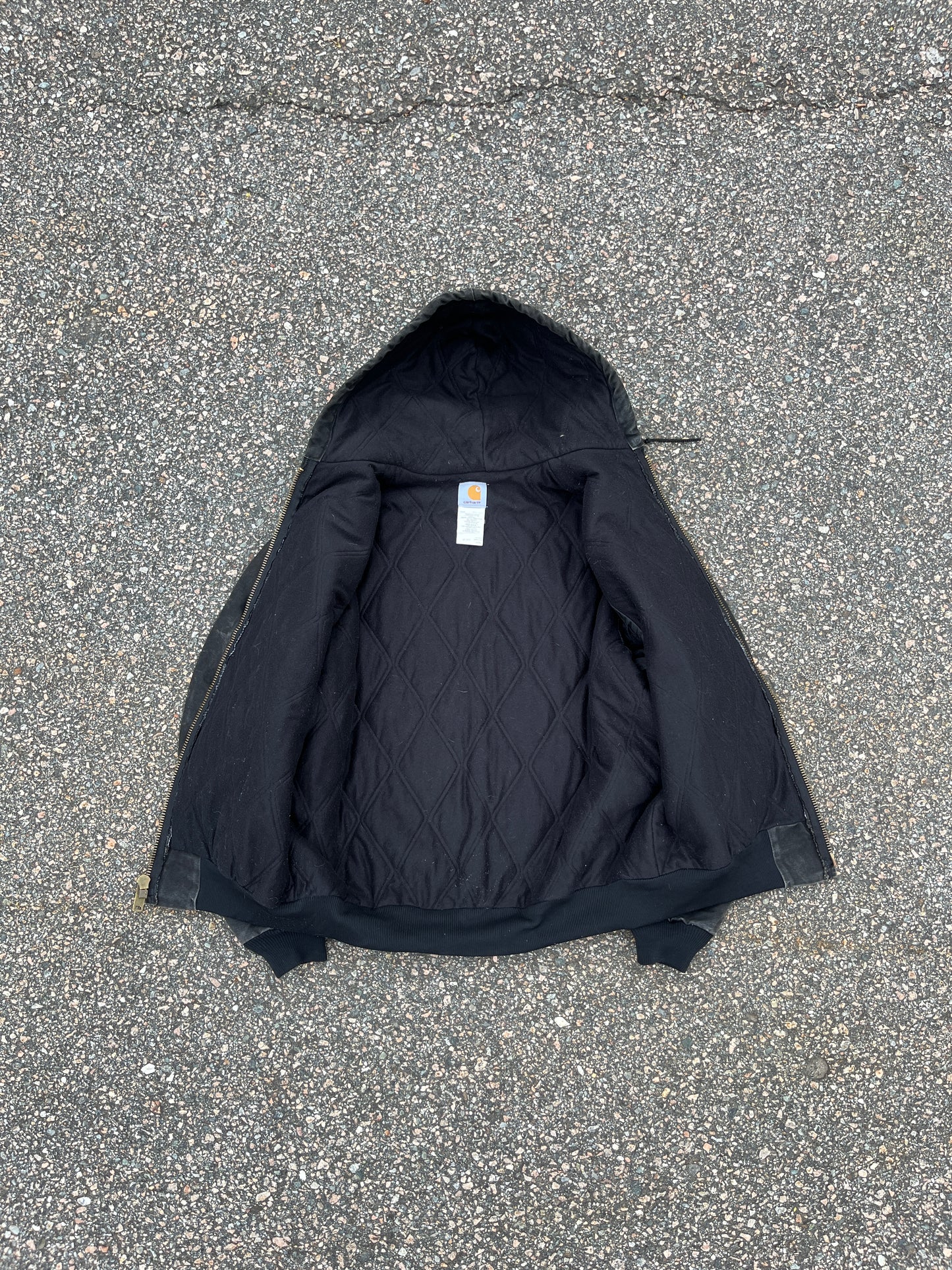 Faded Onyx Black Carhartt Active Jacket - Large