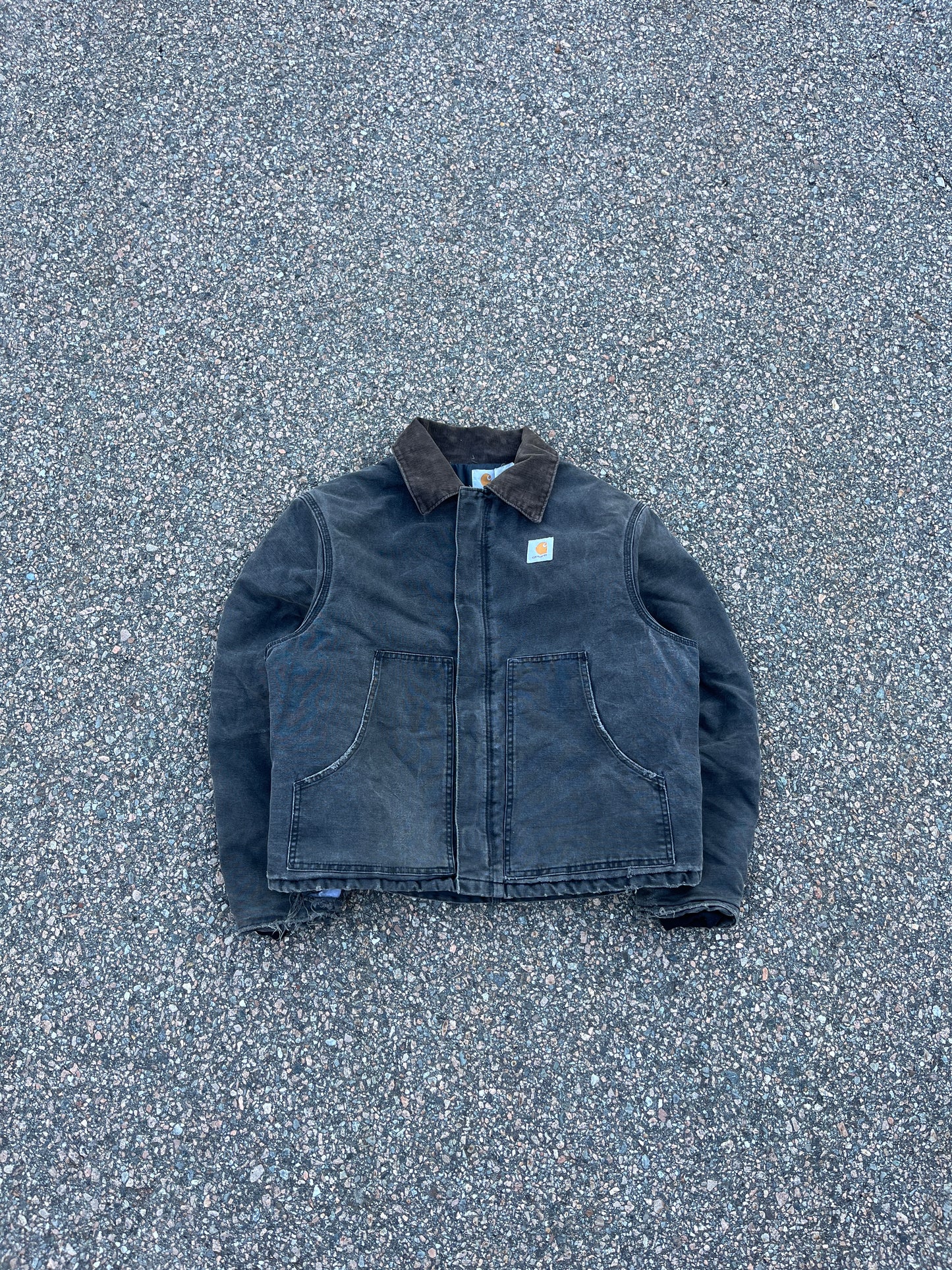 Faded Black Carhartt Arctic Jacket - Boxy Medium