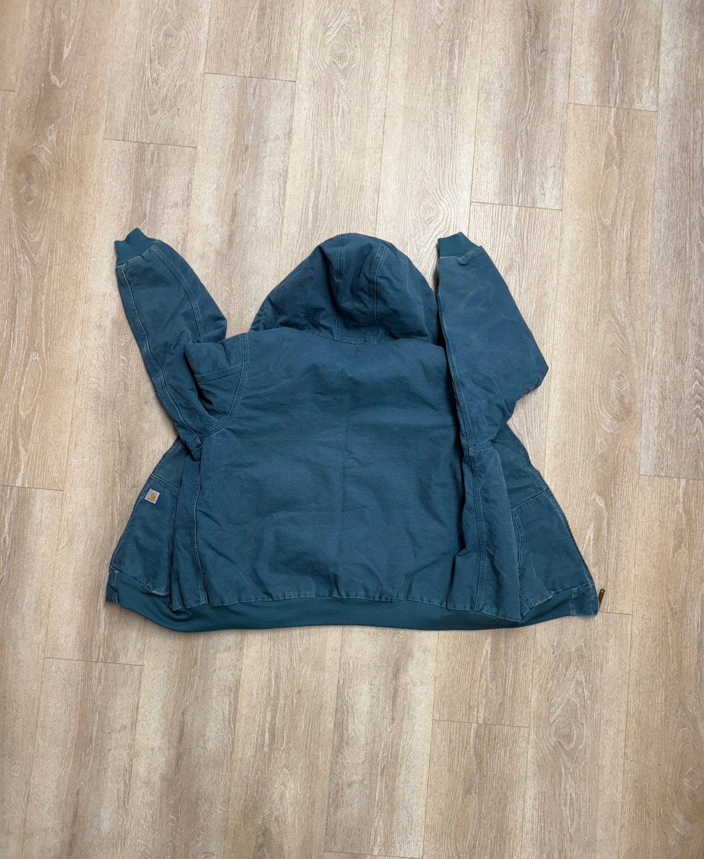 Faded Blue Carhartt Active Jacket - XL