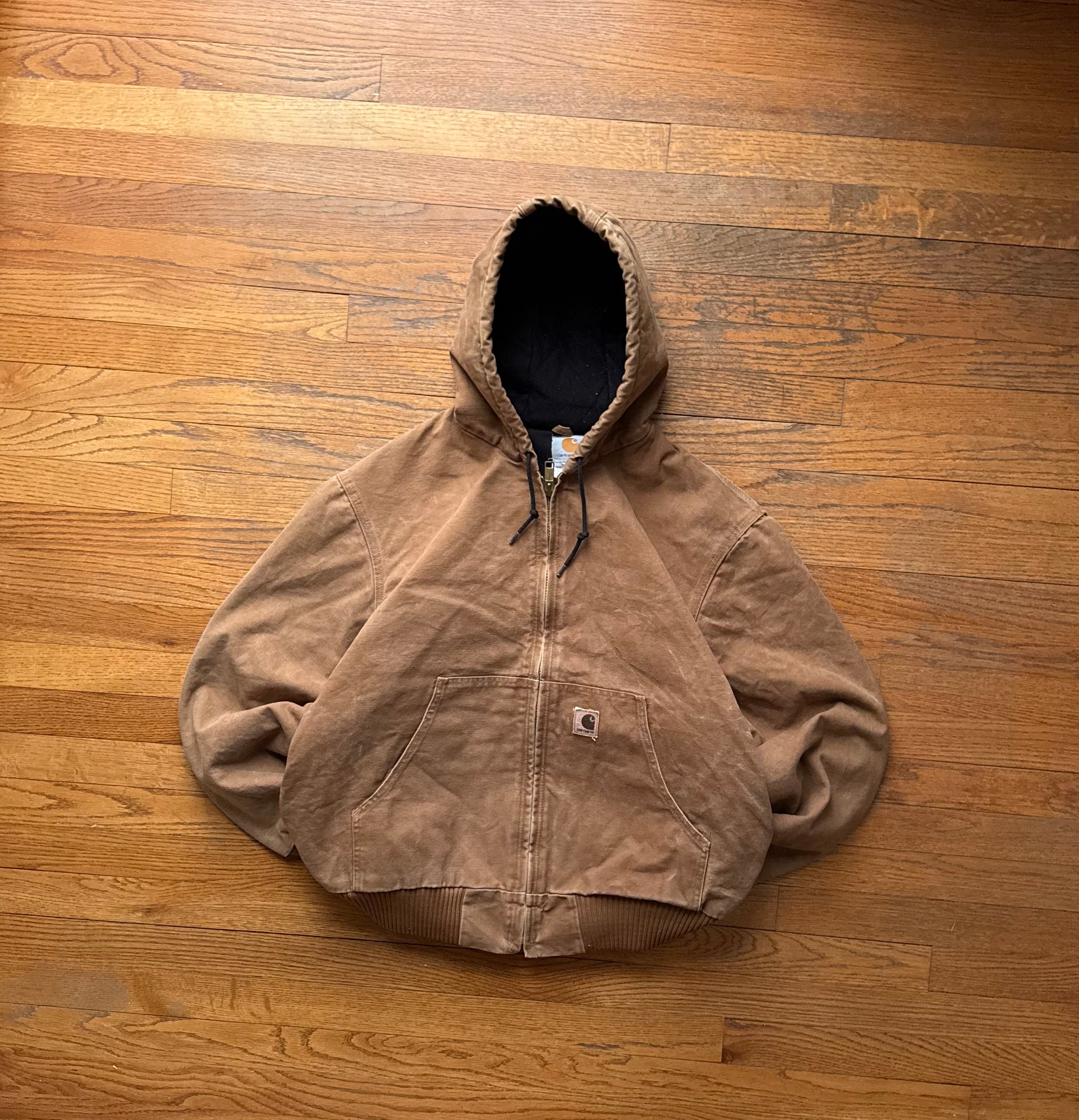 Faded Brown Carhartt Active Jacket - Large – VTG By Mike