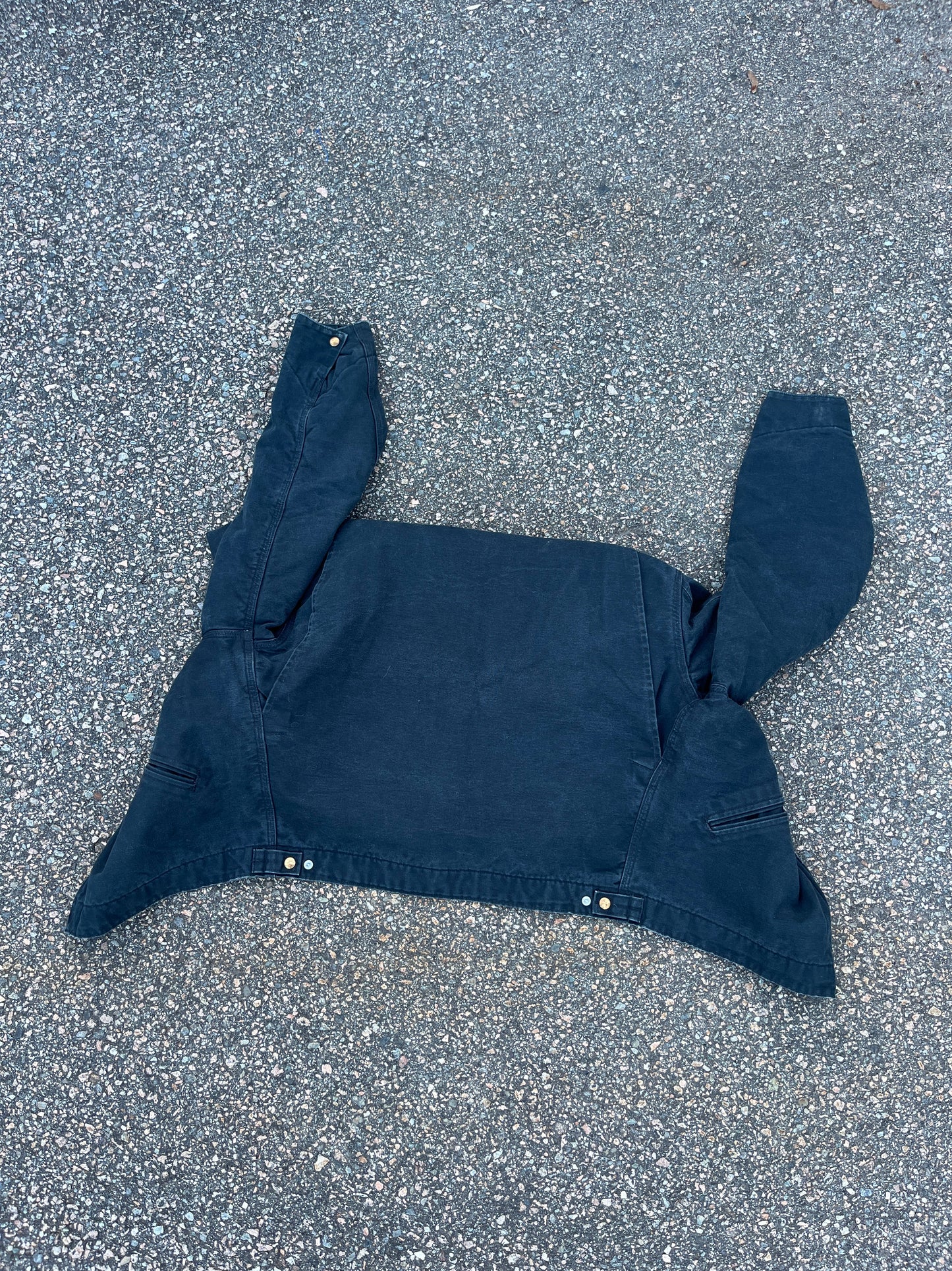 Faded Black Carhartt Detroit Jacket - Boxy Medium