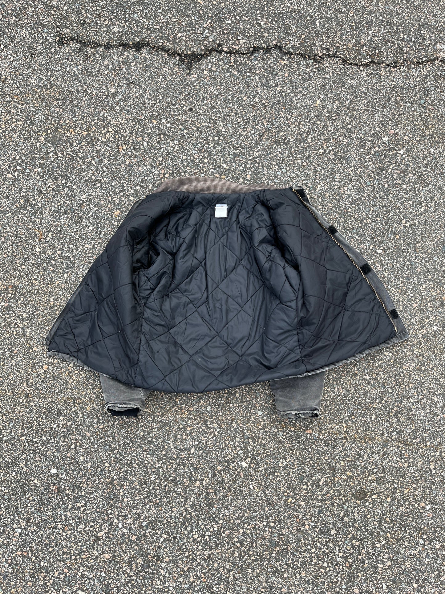 Faded Black Carhartt Arctic Jacket - Medium