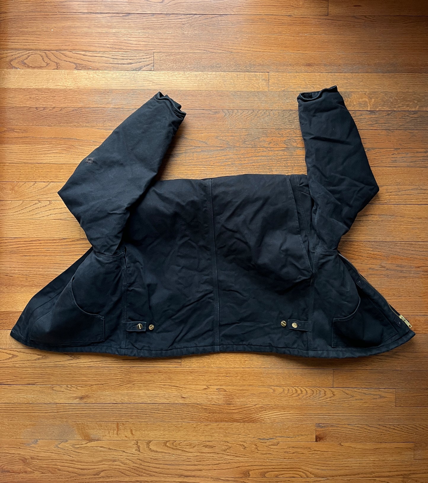 Faded Black Carhartt Arctic Jacket - Fits M-L