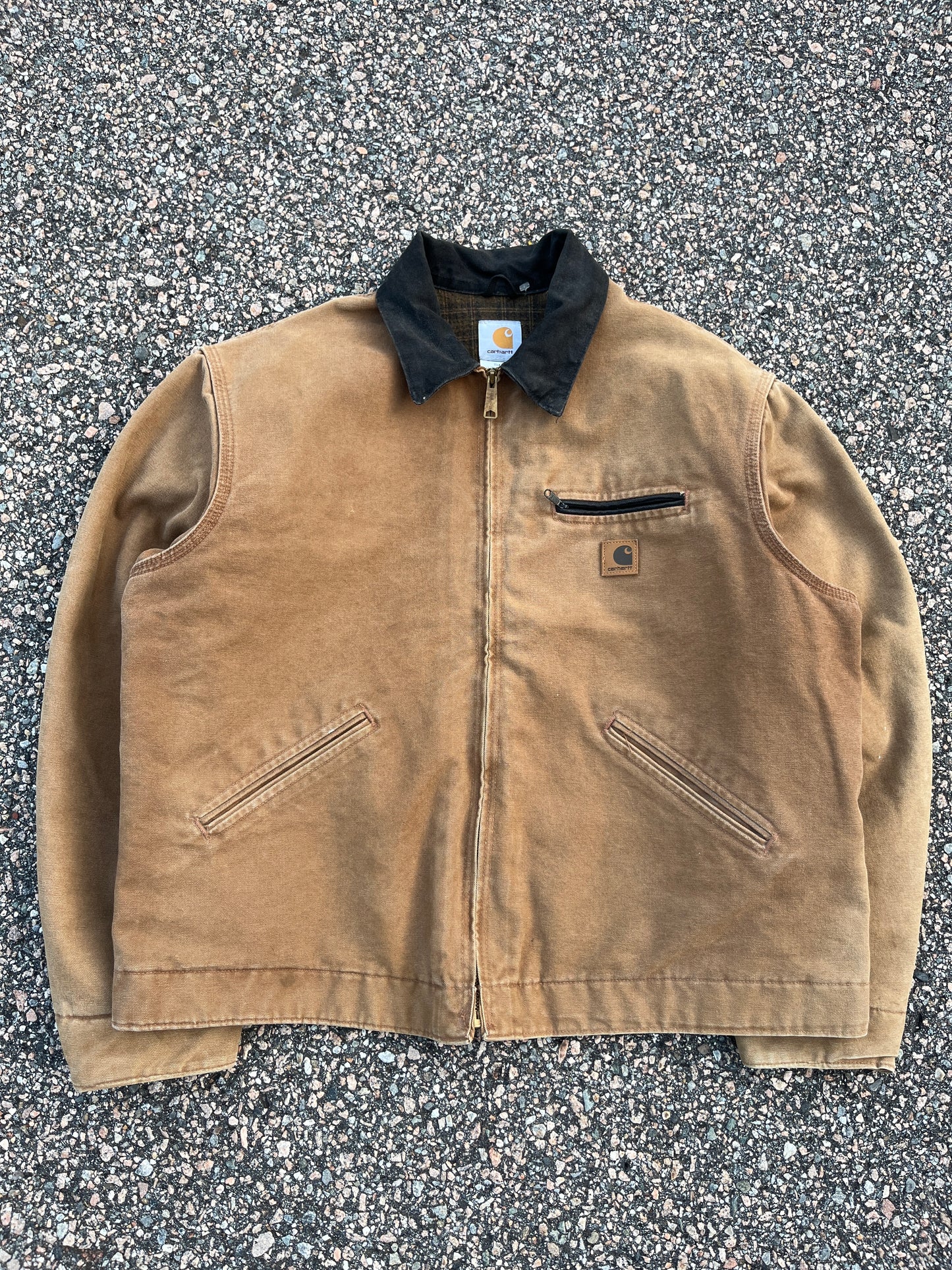 Faded Brown Carhartt Detroit Jacket - Boxy Large