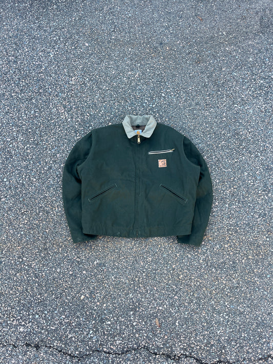 Grail 橄榄绿色 Carhartt Detroit 夹克 - 中号宽松款