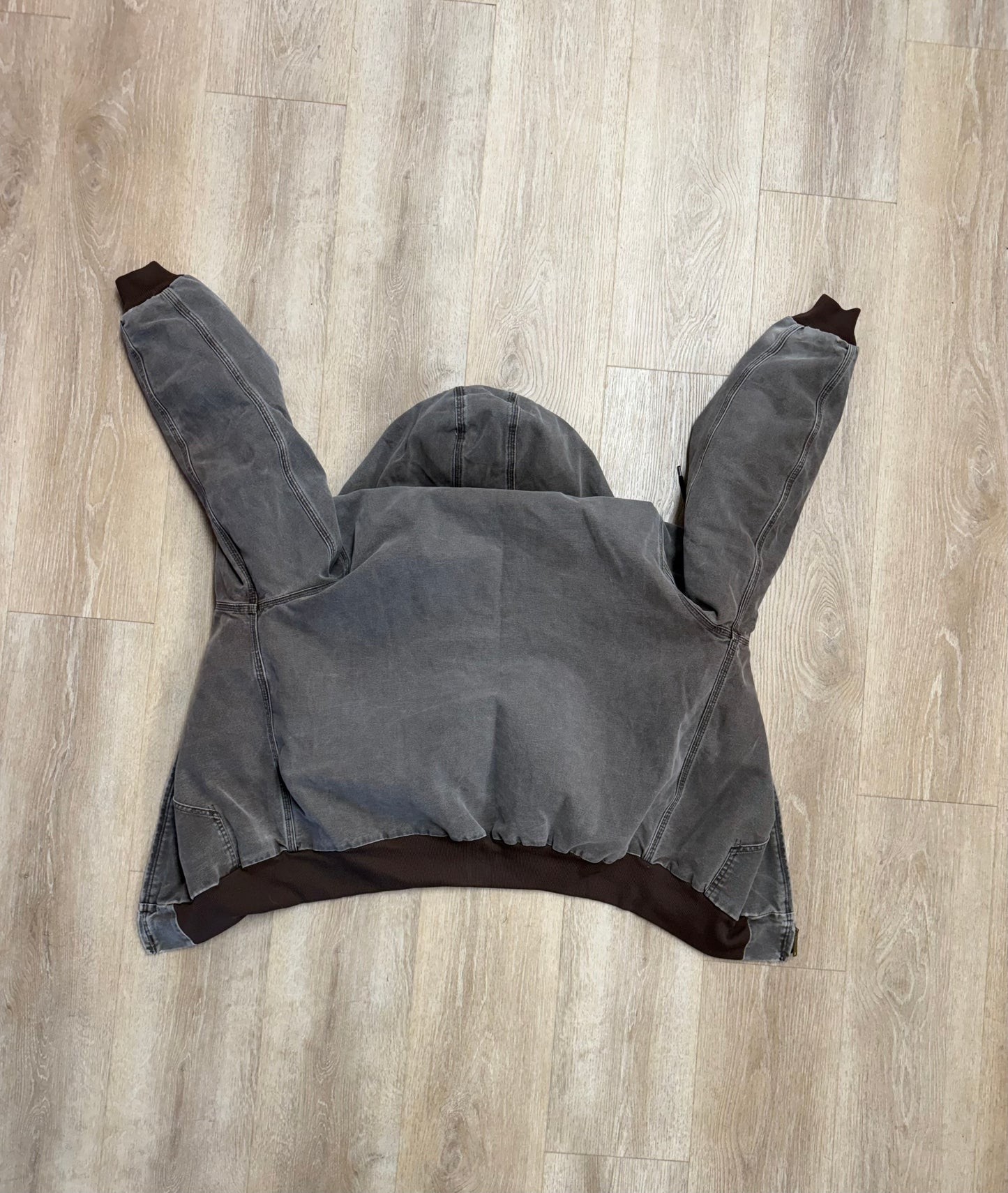 Faded Chestnut Brown Carhartt Active Jacket - XL