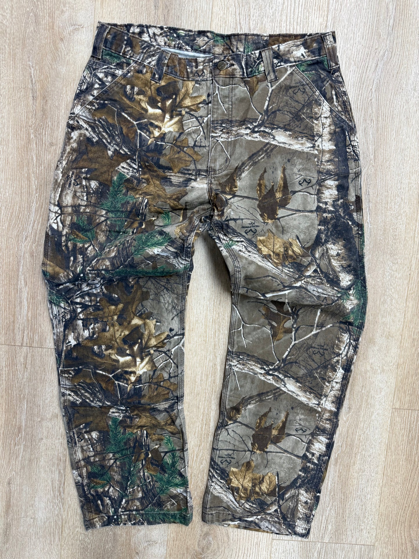 Faded Realtree Carhartt Carpenter Pants - 36 x 30