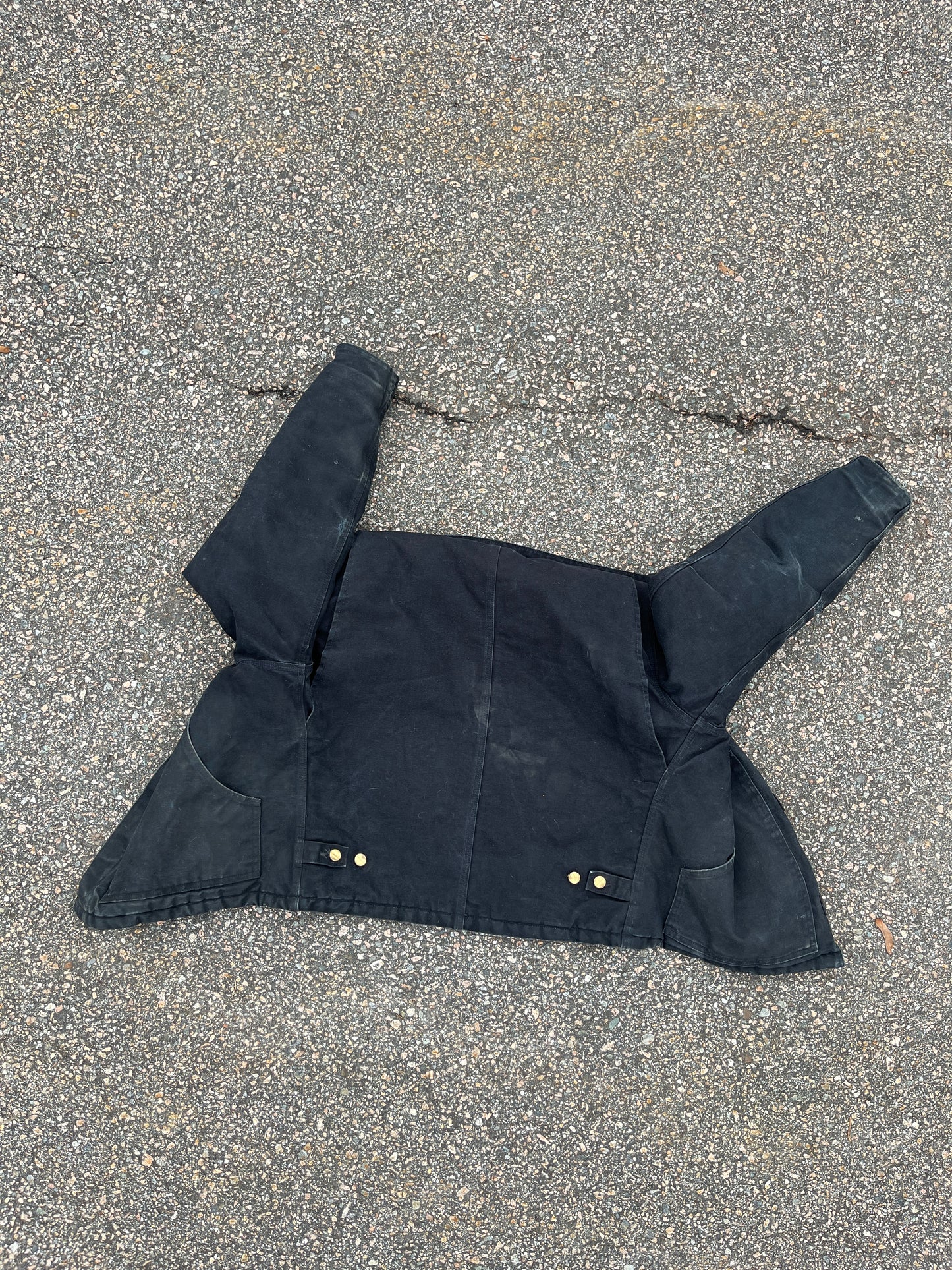 褪色黑色 Carhartt 北极夹克 - 中号