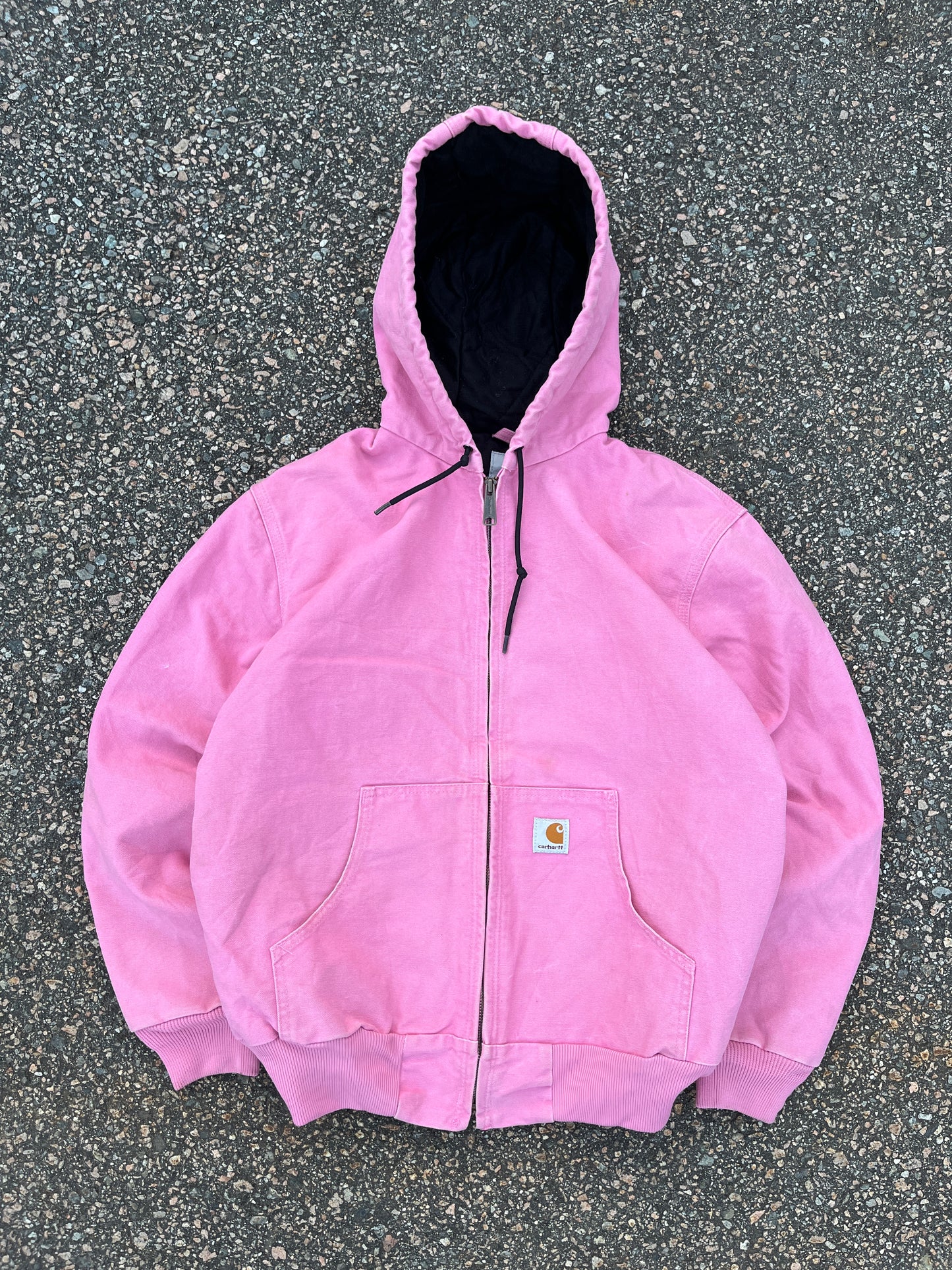 Faded Pastel Pink Carhartt Active Jacket - Medium