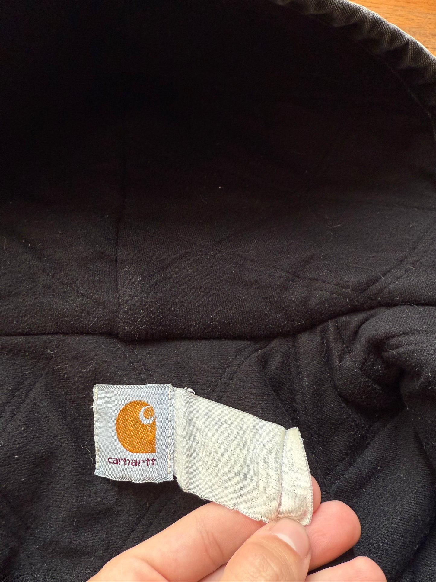 Faded Black Carhartt Active Jacket - Large
