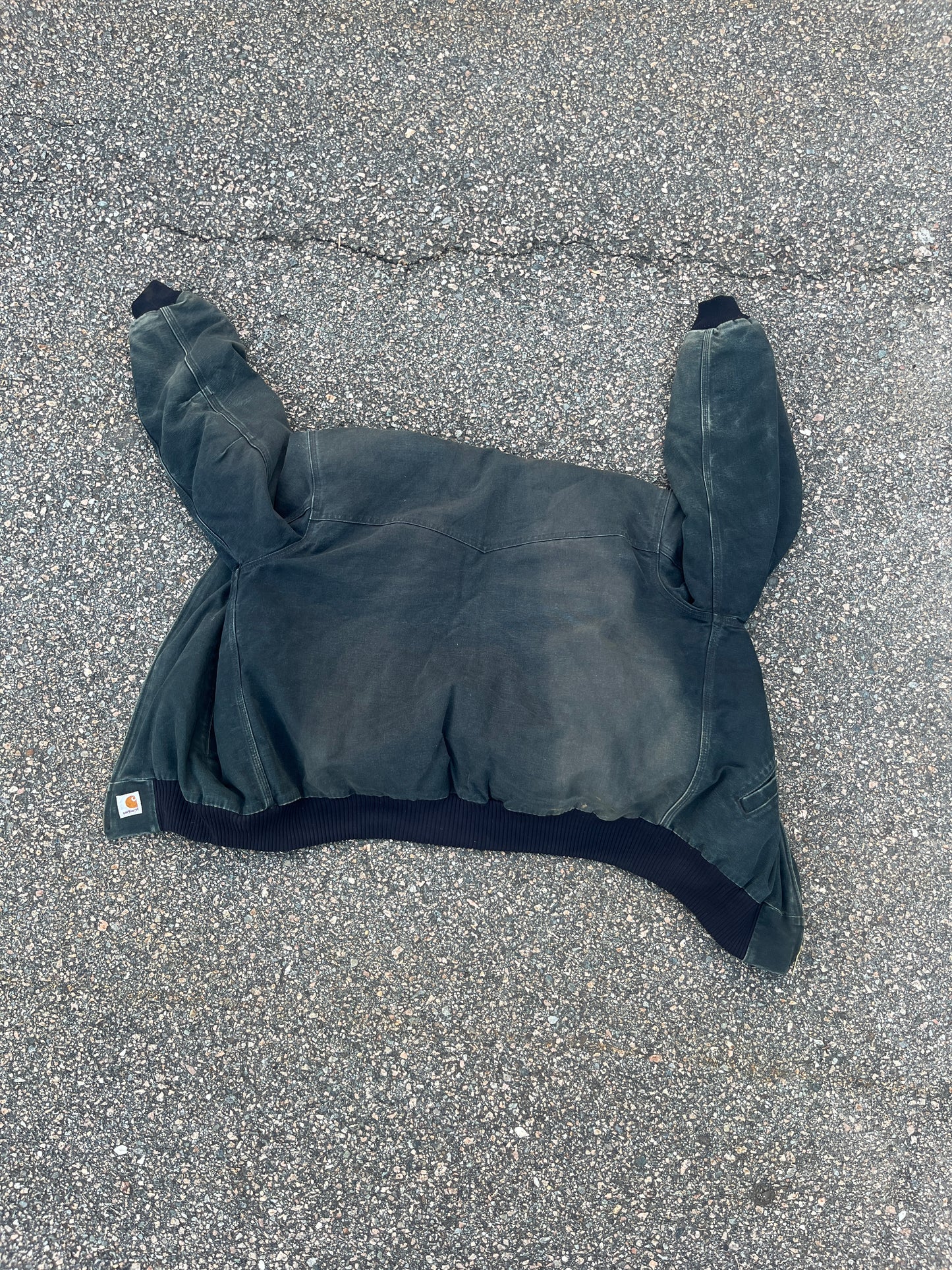 Faded Black Carhartt Santa Fe Jacket - XL Tall