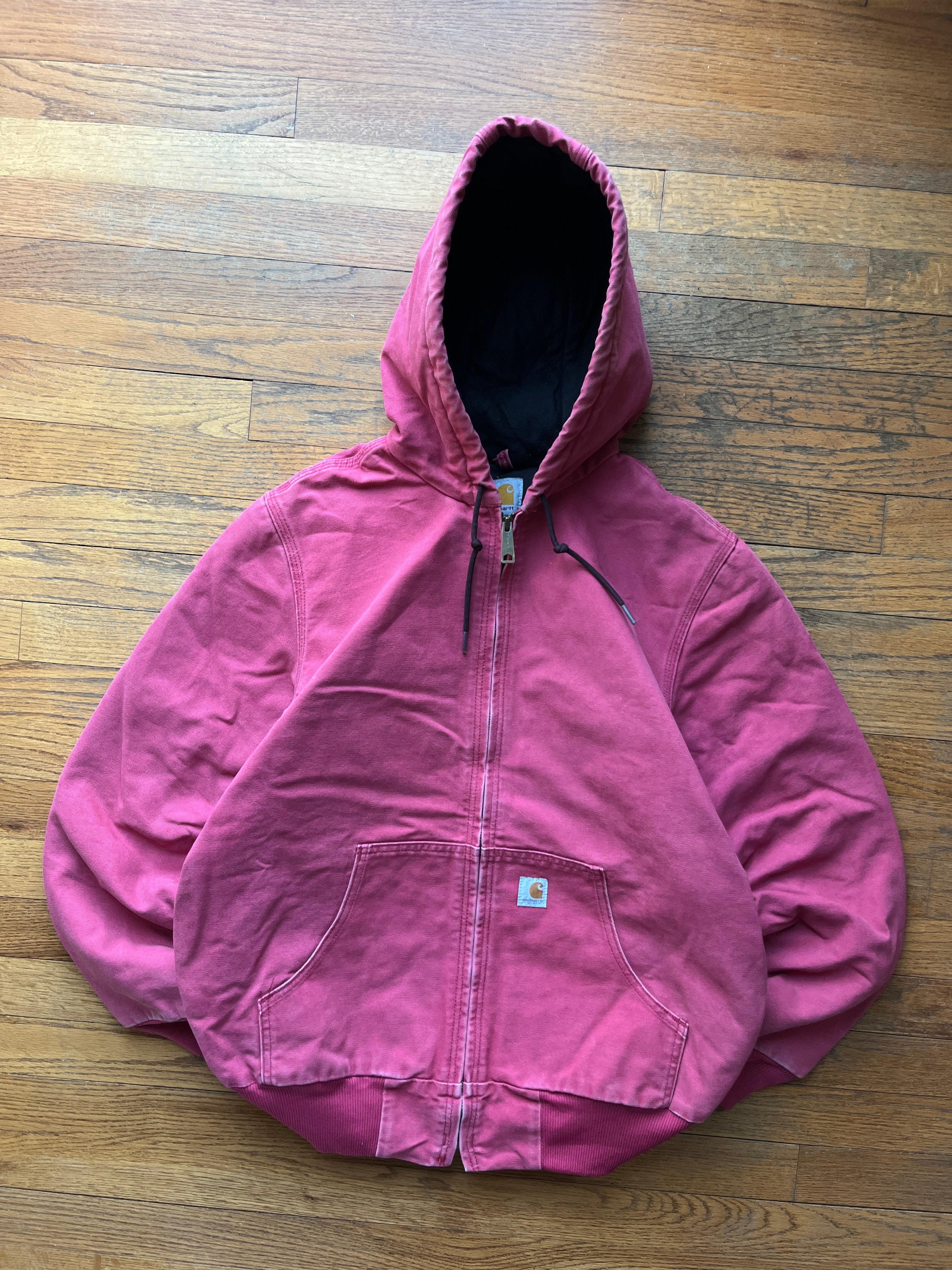 Faded Pink Carhartt Active Jacket - Fits S-M – VTG By Mike