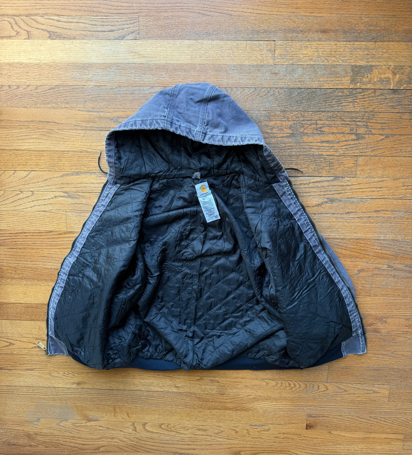 Faded Petrol Blue Carhart Active Jacket - Large