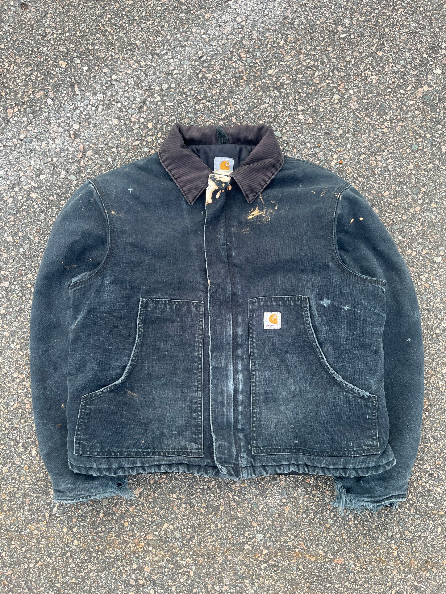 褪色黑色 Carhartt 北极夹克 - 中号