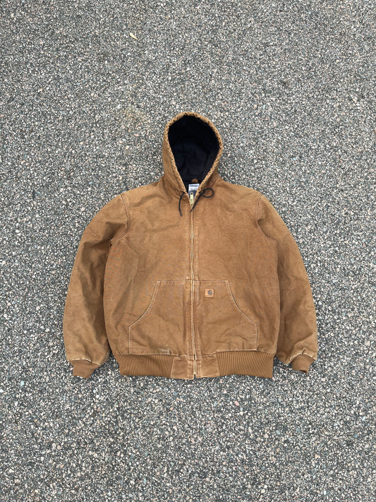 Faded Brown Carhartt Jacket - Large