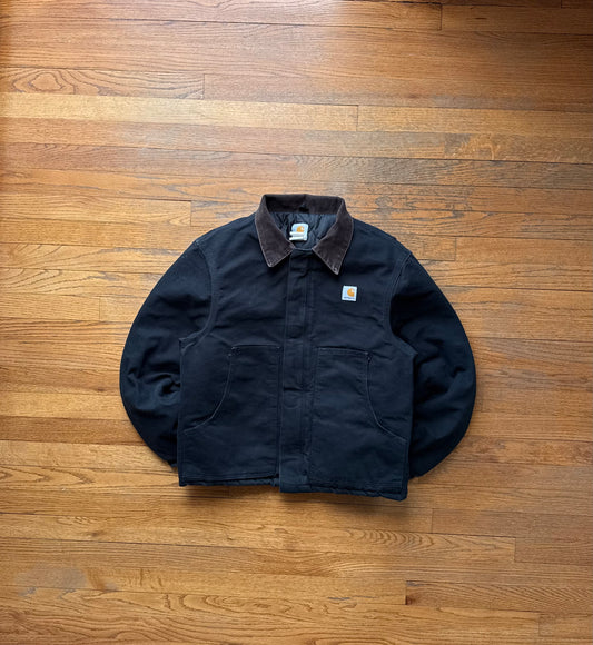 Faded Black Carhartt Arctic Jacket - Medium