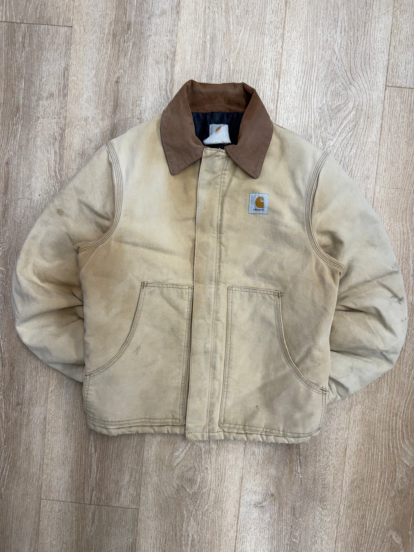 Faded Brown Carhartt Arctic Jacket - Fits S-M