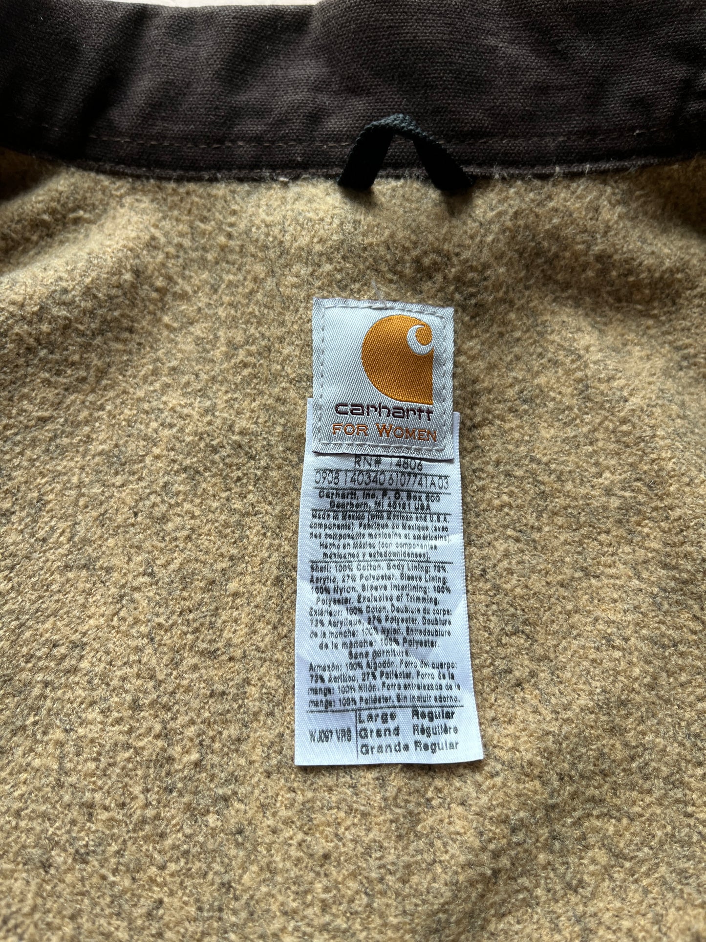 Faded Vintage Rose Carhartt Detroit Jacket - Medium