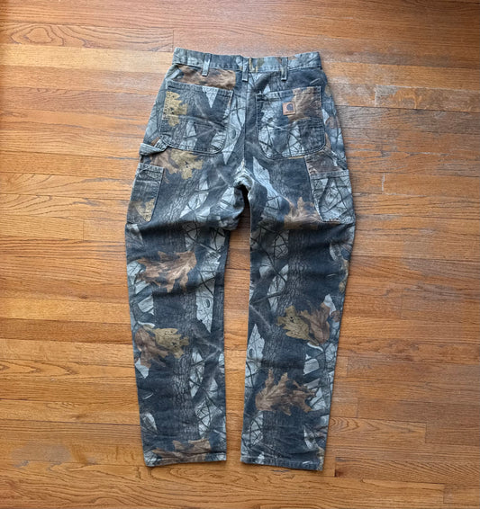 Faded Realtree Carhartt Carpenter Pants - 31 x 34