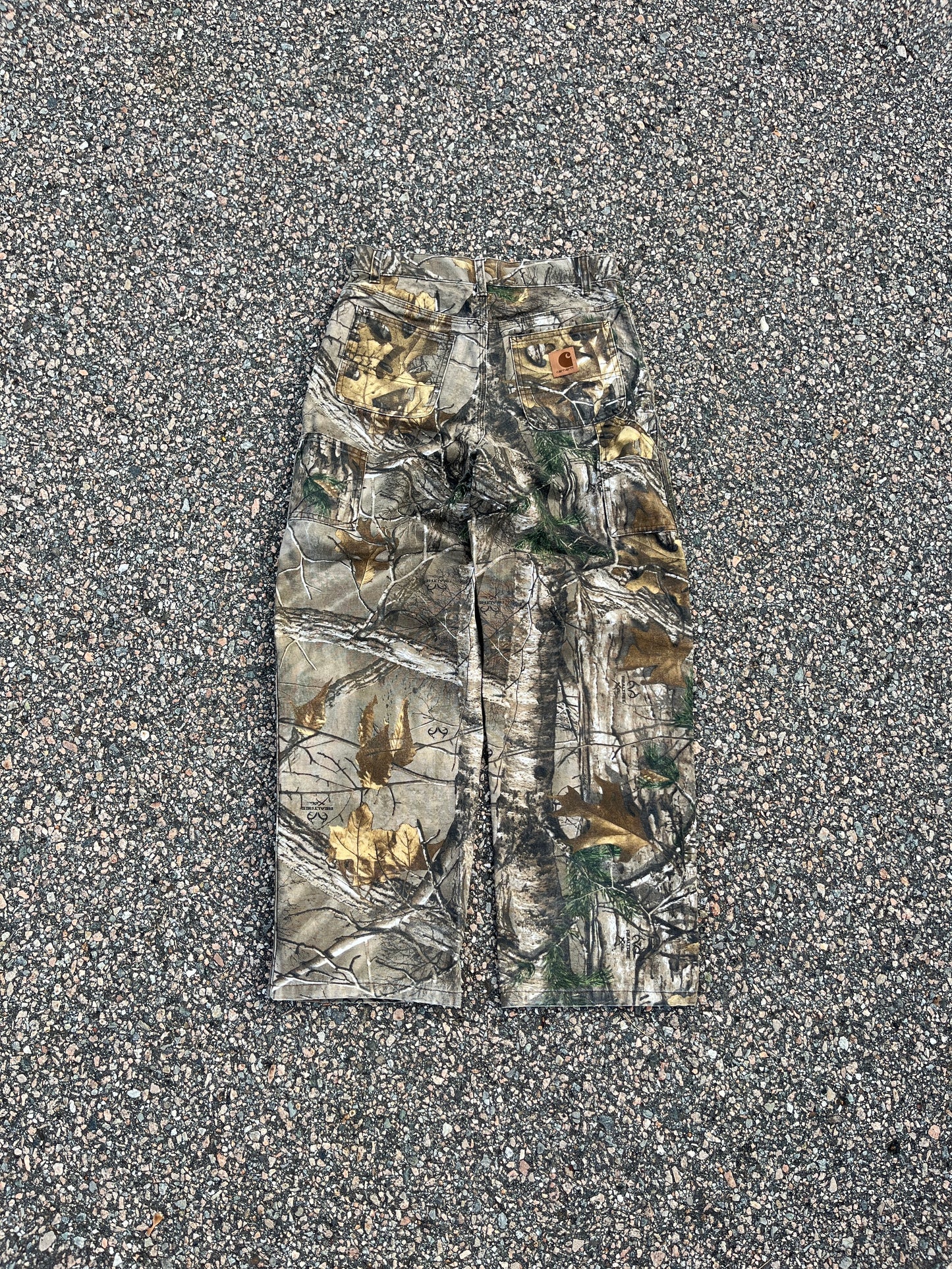 Faded Realtree Carhartt Carpenter Pants - 27 x 27