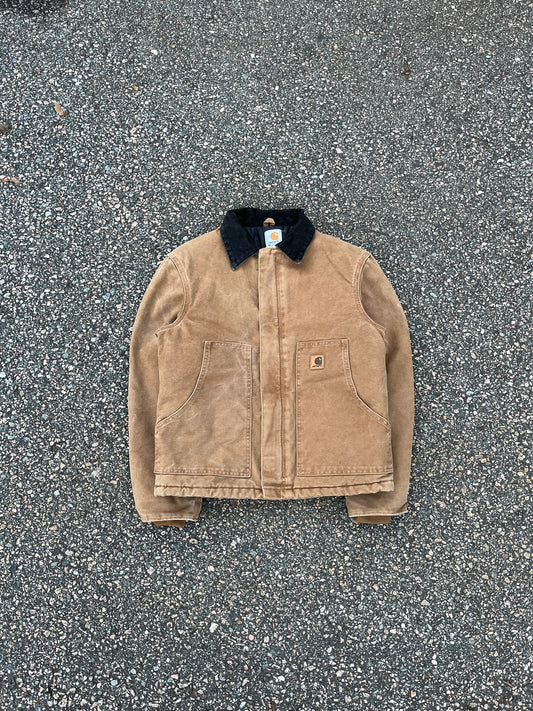 褪色棕色 Carhartt 北极夹克 - 小码