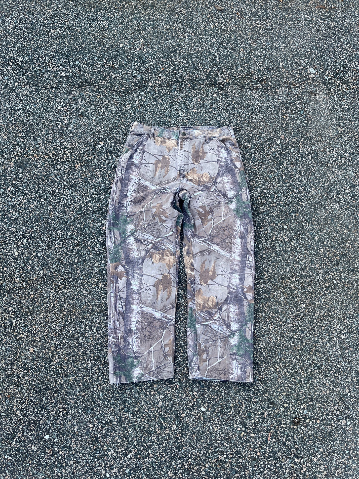 Faded Realtree Carhartt Carpenter Pants - 34 x 29.5