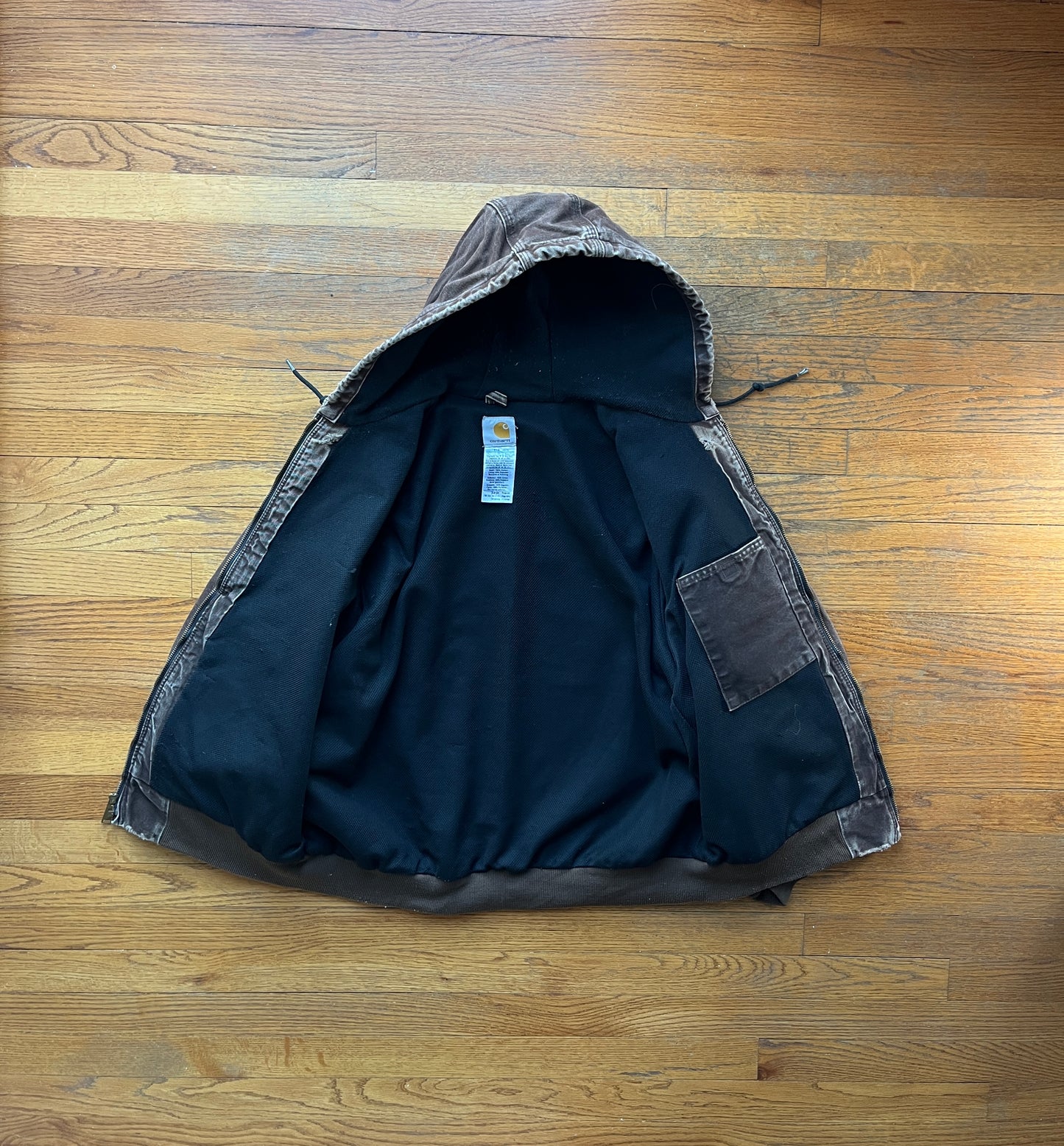 褪色深棕色 Carhartt Active 夹克 - Boxy ML