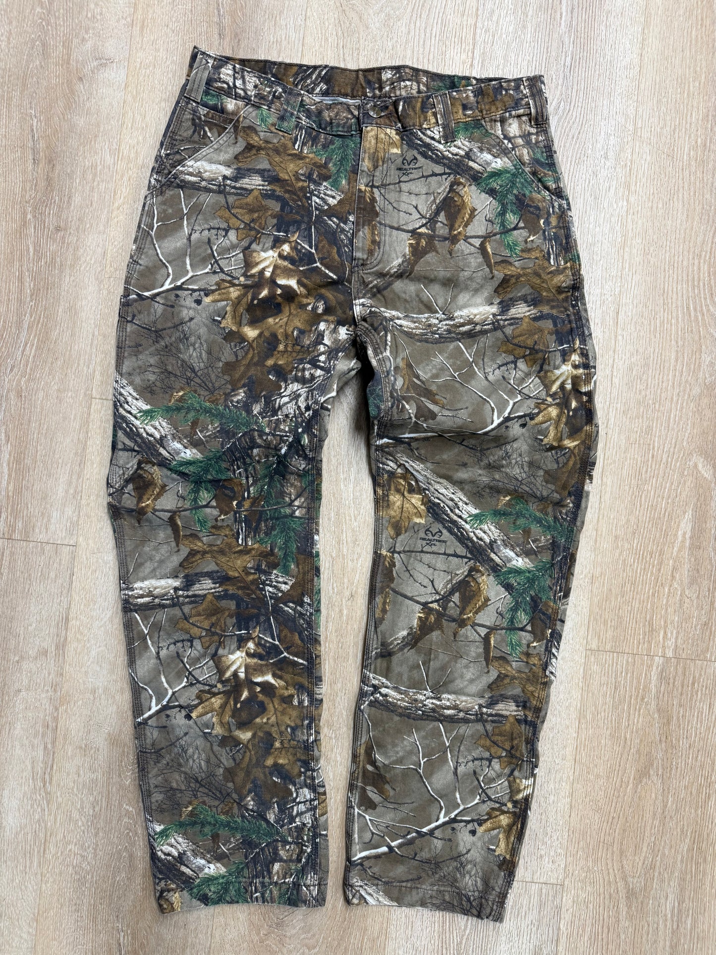 Faded Realtree Carhartt Carpenter Pants - 36 x 32