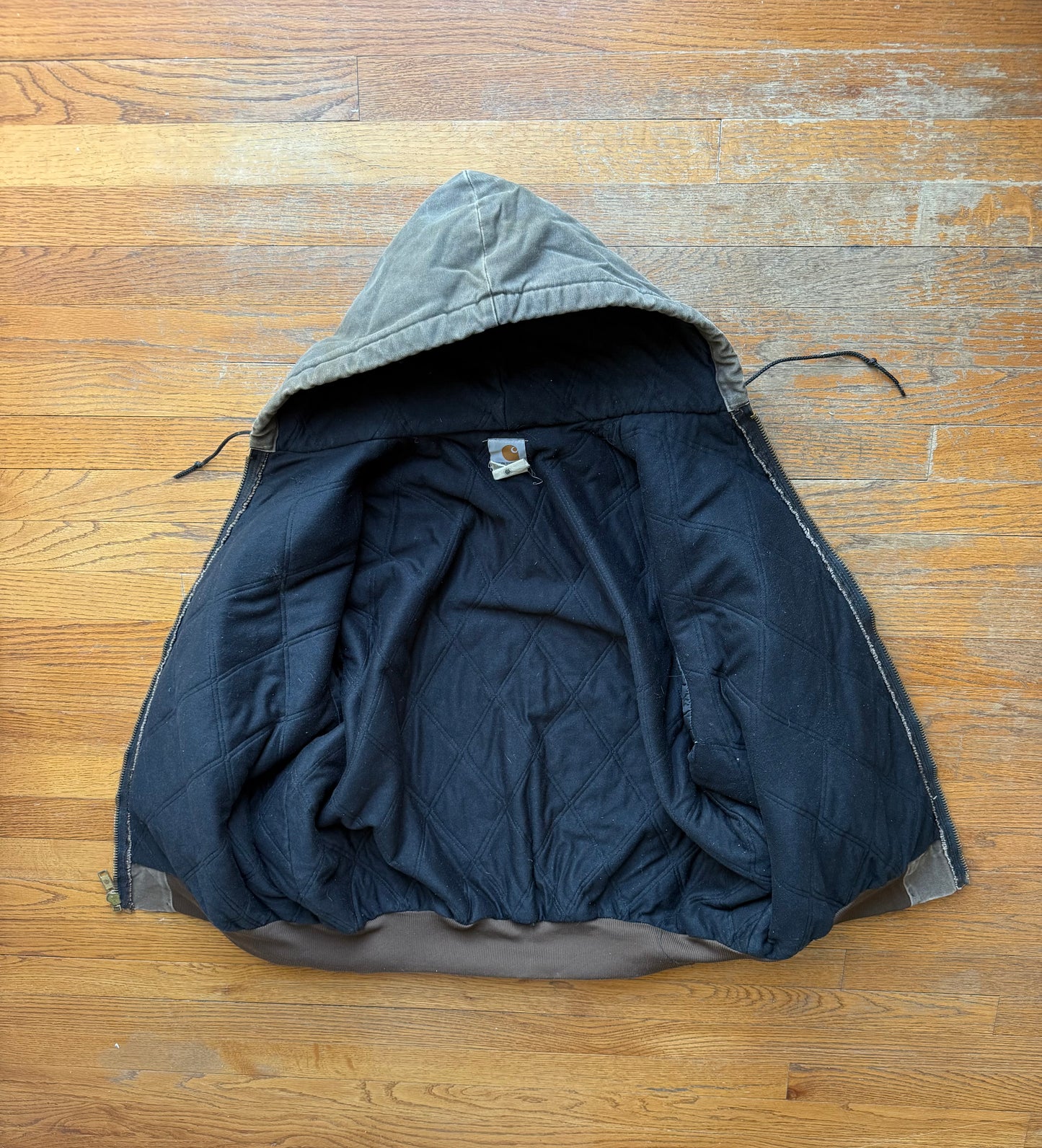 Faded Chestnut Brown Carhartt Active Jacket - Boxy XL