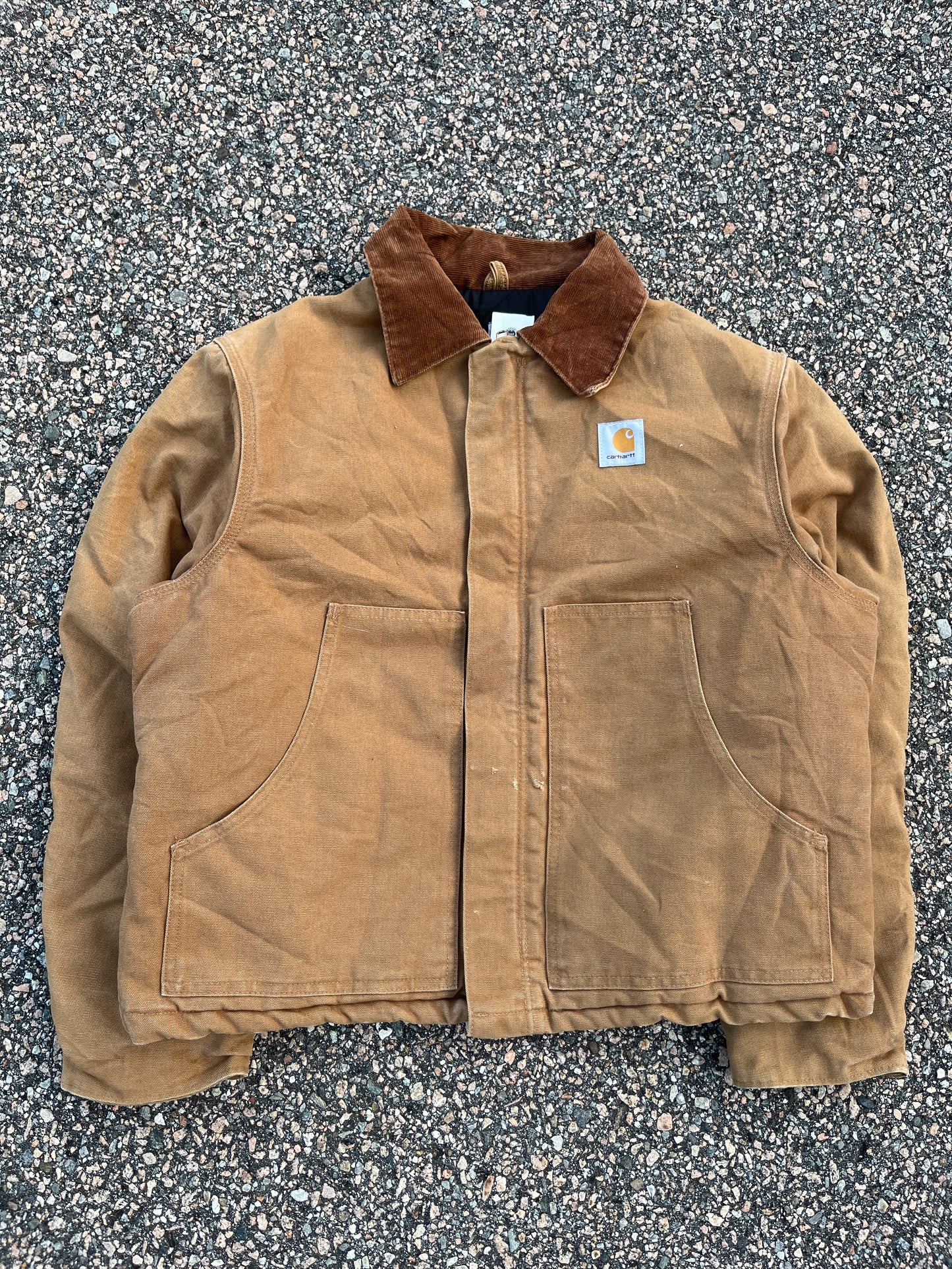 Faded Brown Carhartt Arctic Jacket - Boxy Medium