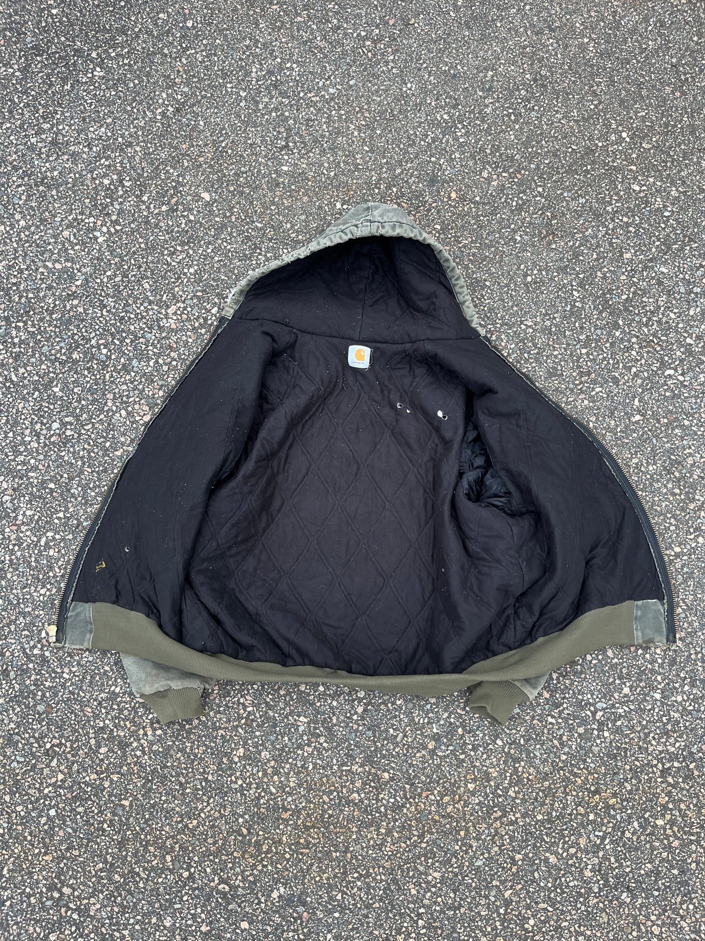 Faded Olive Green Carhartt Active Jacket - XL