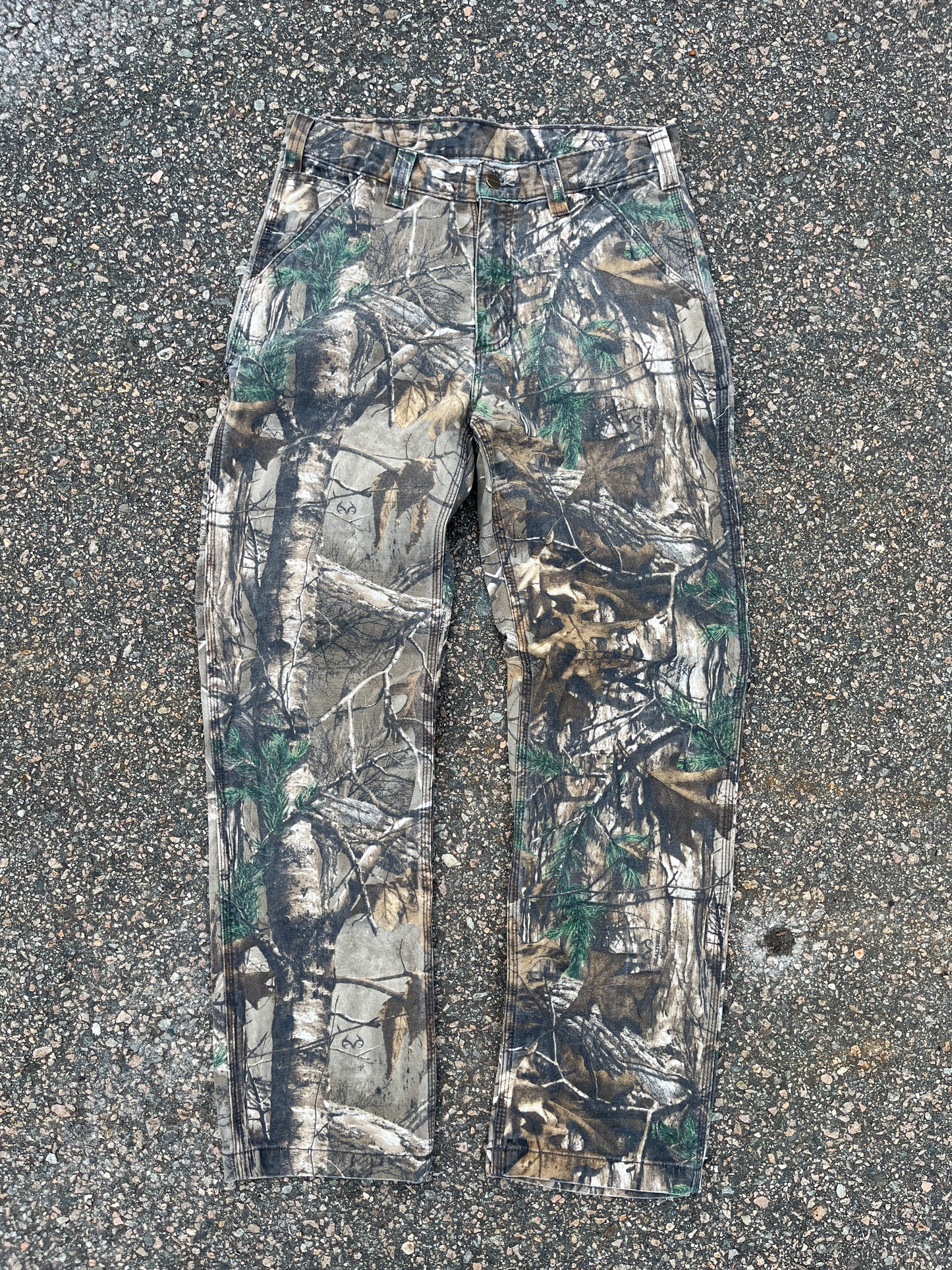 褪色 Realtree Carhartt 木匠裤 - 32 x 32