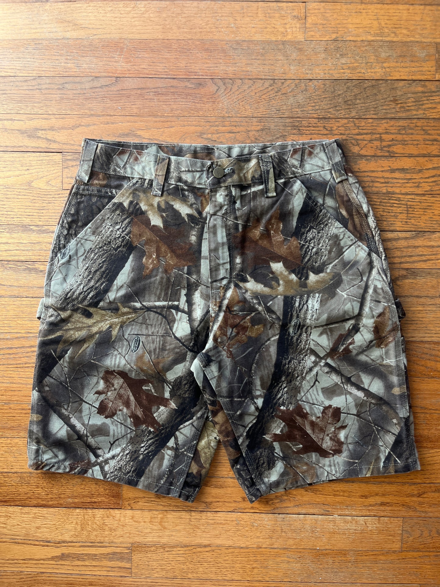 Faded Realtree Carhartt Carpenter Shorts - 32