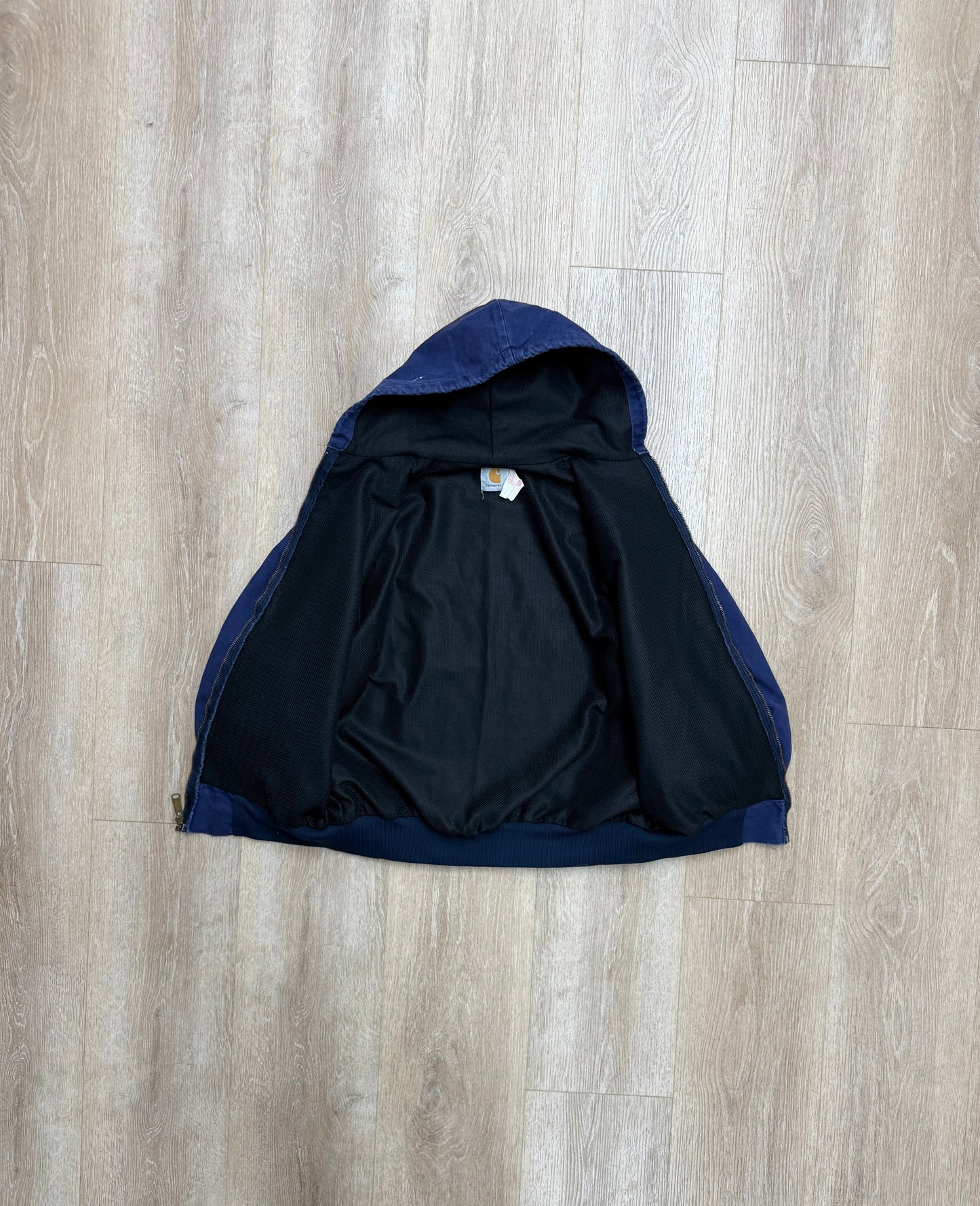 Faded Blue Carhartt Active Jacket - Medium