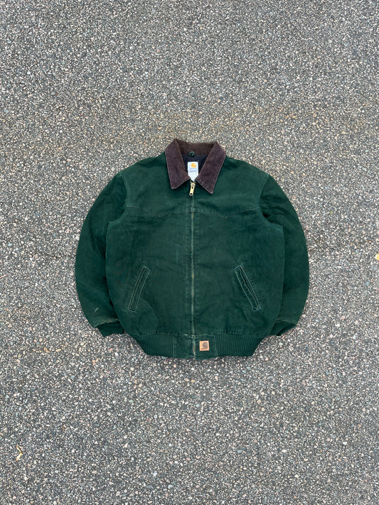 Faded Spruce Green Carhartt Santa Fe Jacket - XL Tall