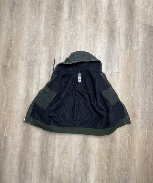 Faded Olive Green Carhartt Active Jacket - XL