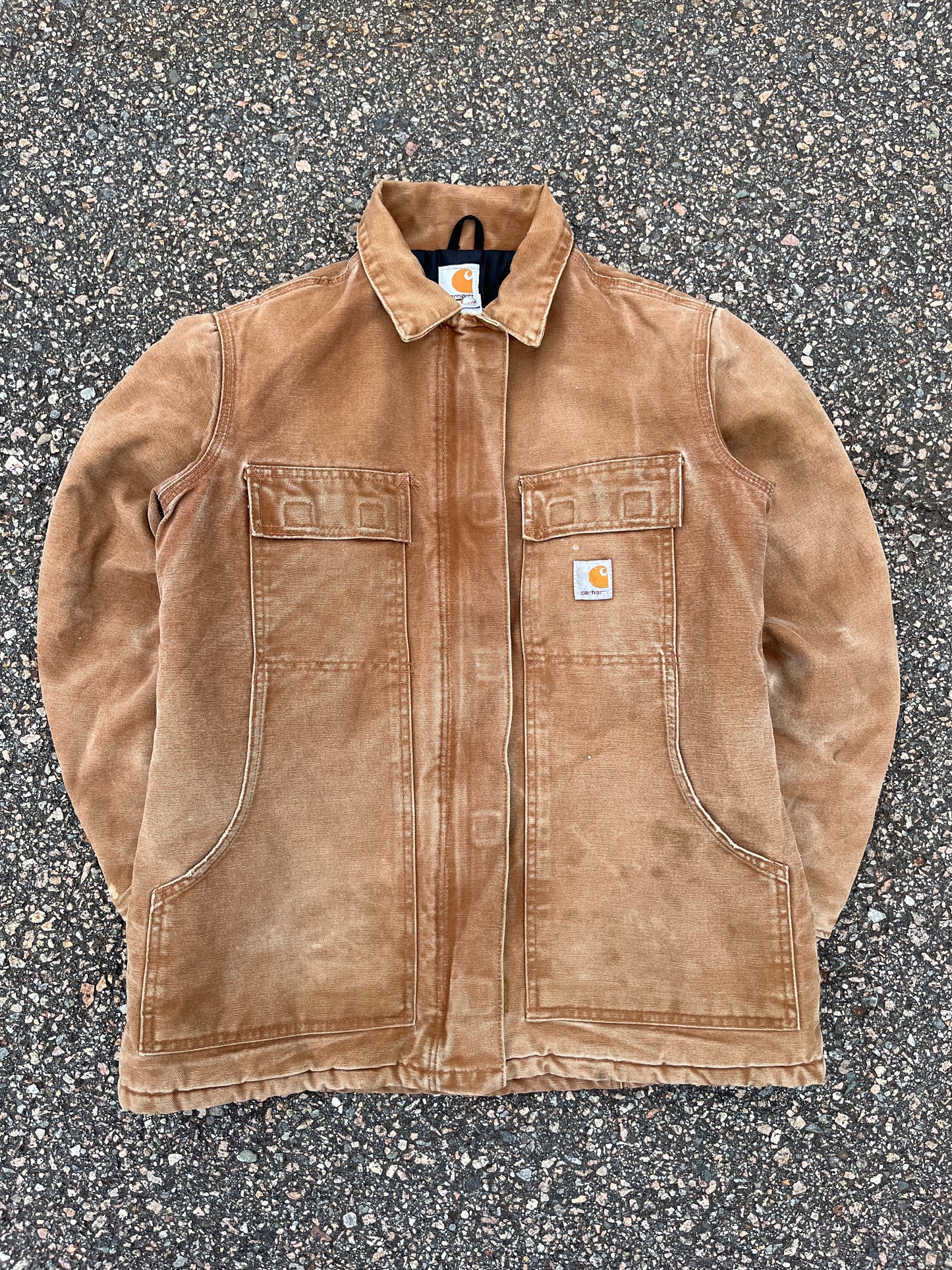 Faded Brown Carhartt Arctic Style Jacket - Small