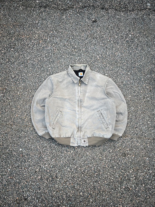 轻质褪色沙漠沙色 Carhartt Santa Fe 夹克 - Boxy ML