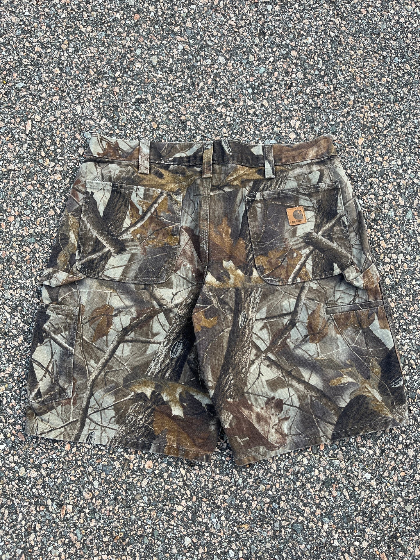 Faded Realtree Carhartt Carpenter Shorts - 34