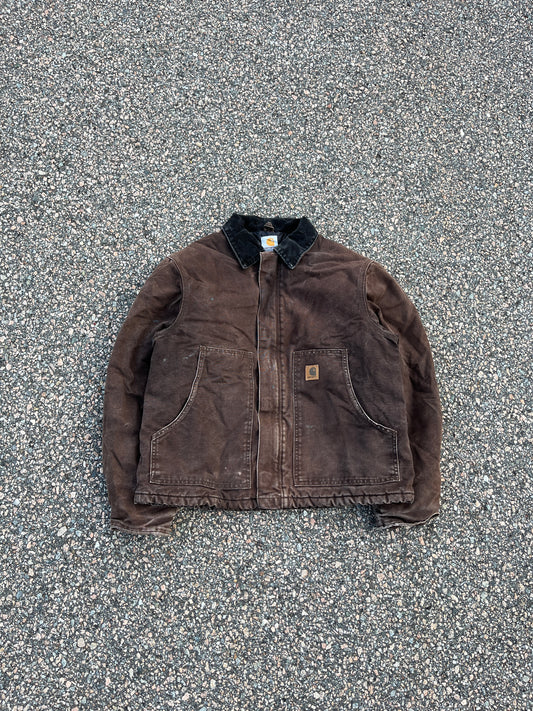 褪色棕色 Carhartt 北极夹克 - 中号宽松款