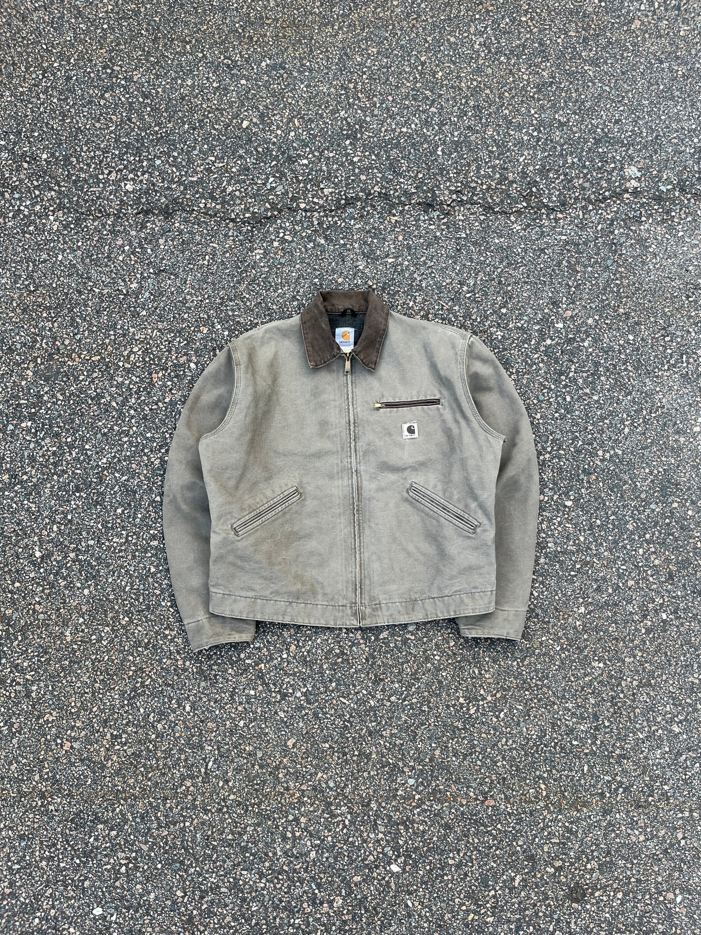 褪色沙漠沙色 Carhartt 底特律夹克 - Boxy ML