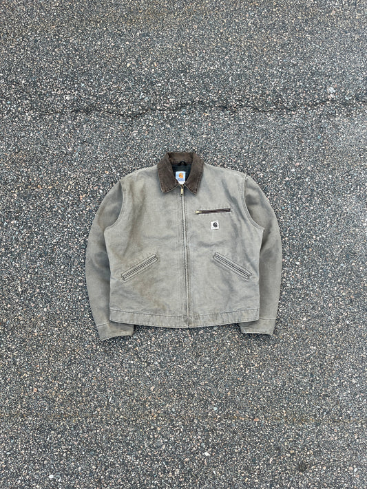 Faded Desert Sand Carhartt Detroit Jacket - Boxy M-L