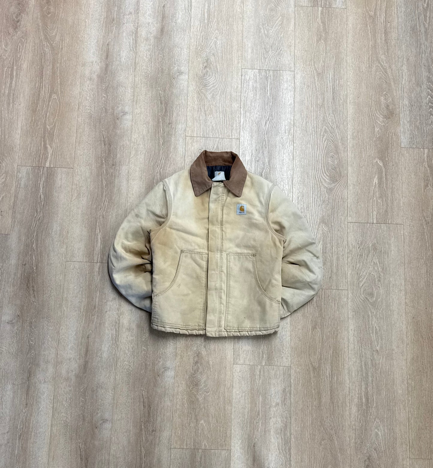 Faded Brown Carhartt Arctic Jacket - Fits S-M