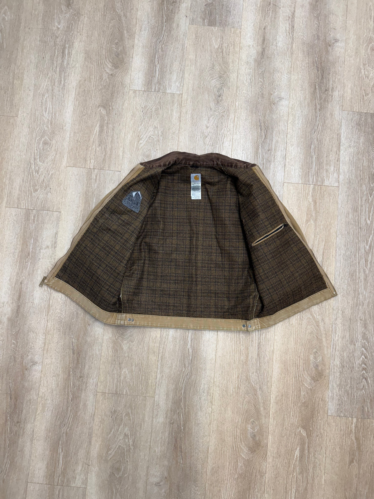 Faded Brown Carhartt Detroit Jacket - XL