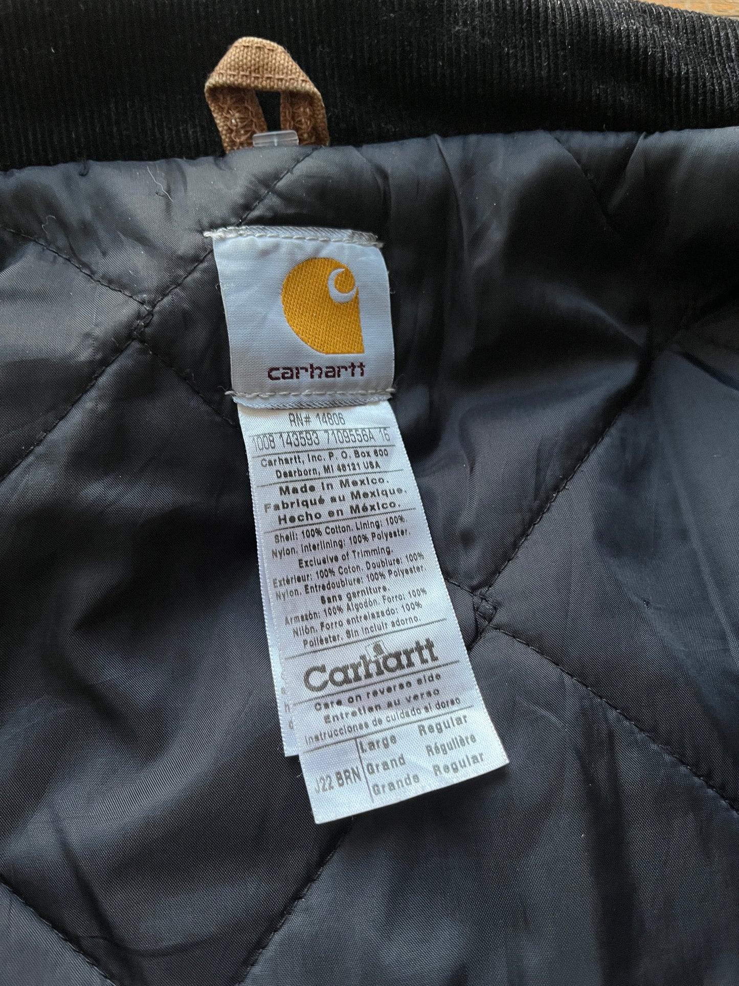 Faded Brown Carhartt Arctic Jacket - Fits M-L