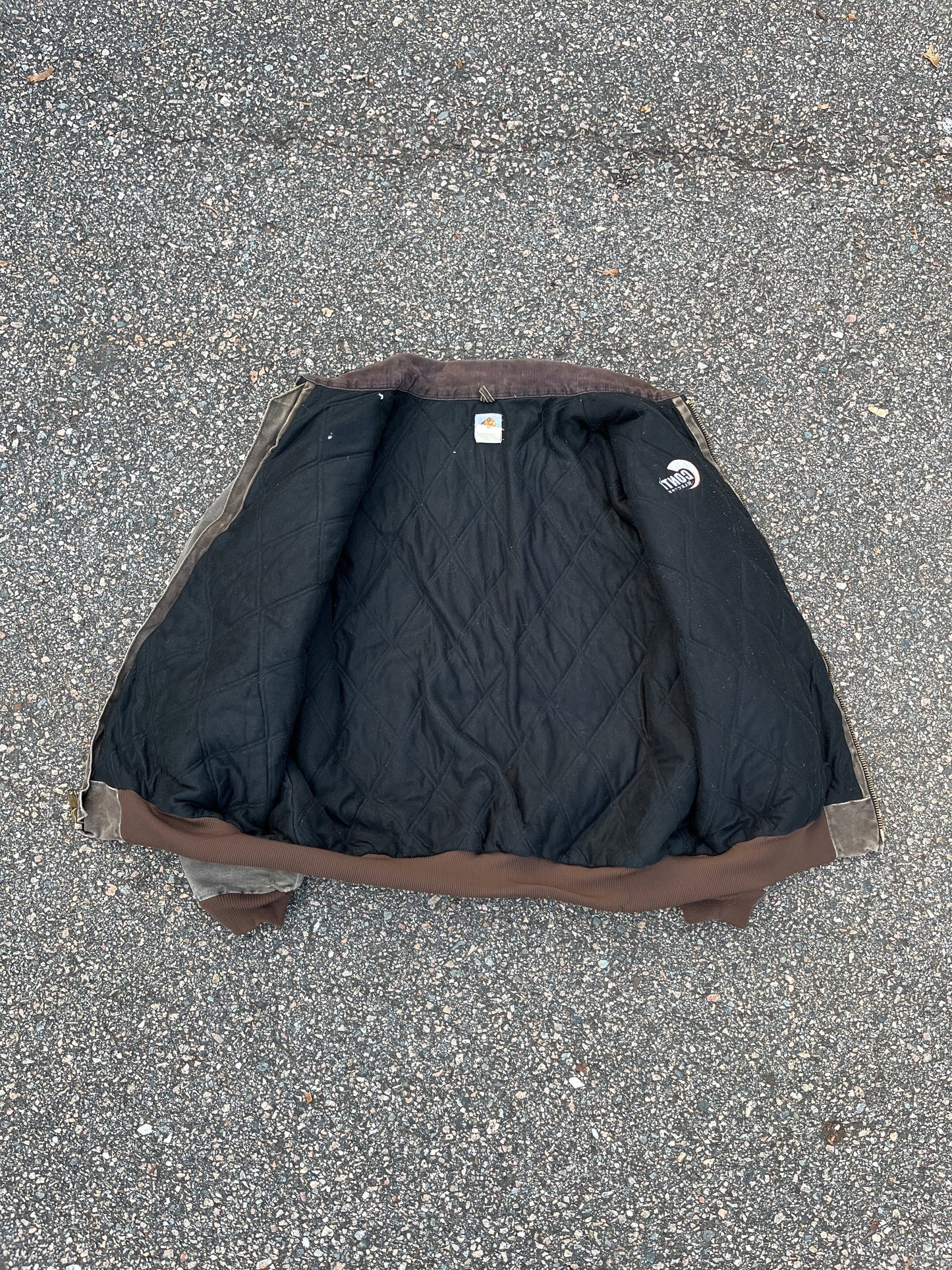 褪色栗棕色 Carhartt Santa Fe 夹克 - 宽松 XL-2XL