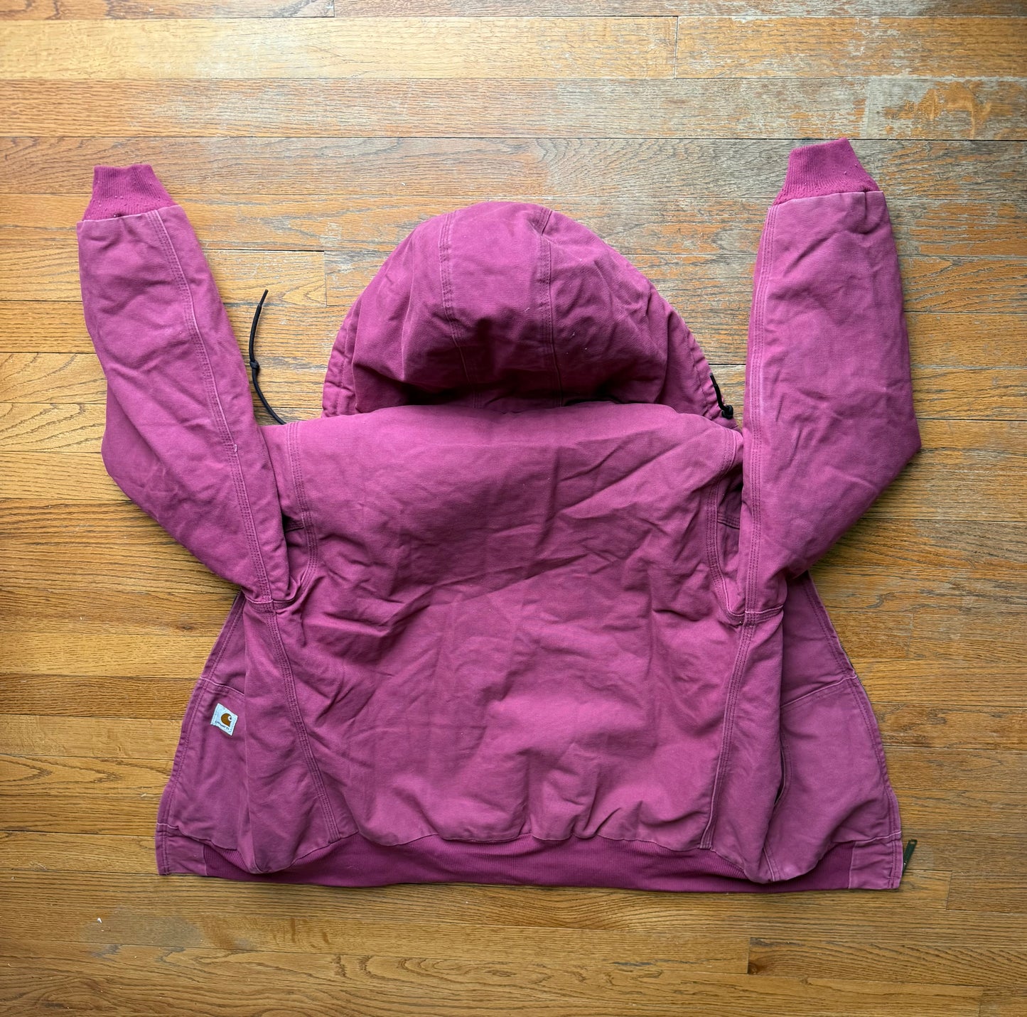 Faded Pink Carhartt Active Jacket - Medium