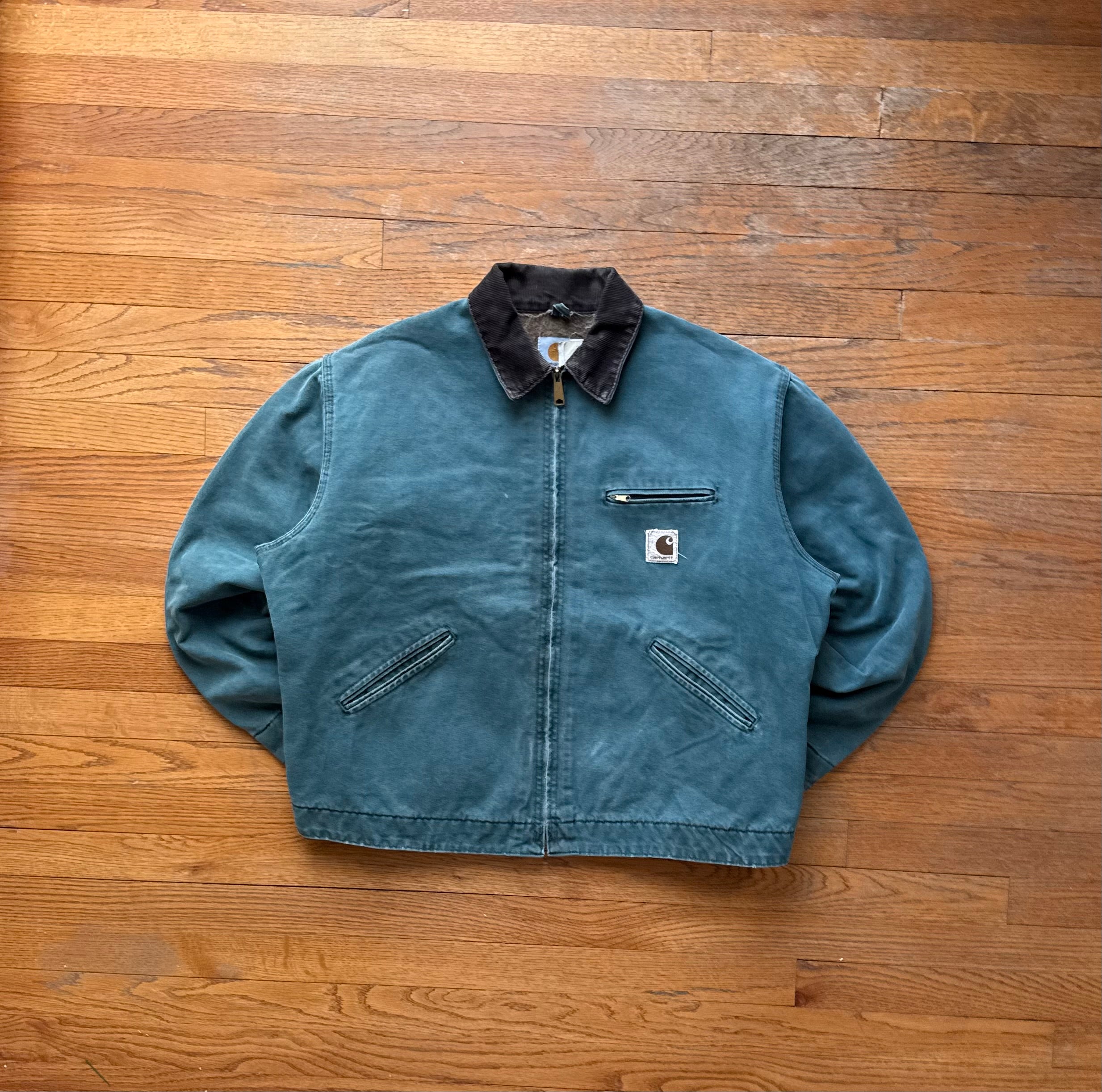 Faded Hunter Green Carhartt Detroit Jacket - XL – VTG By Mike