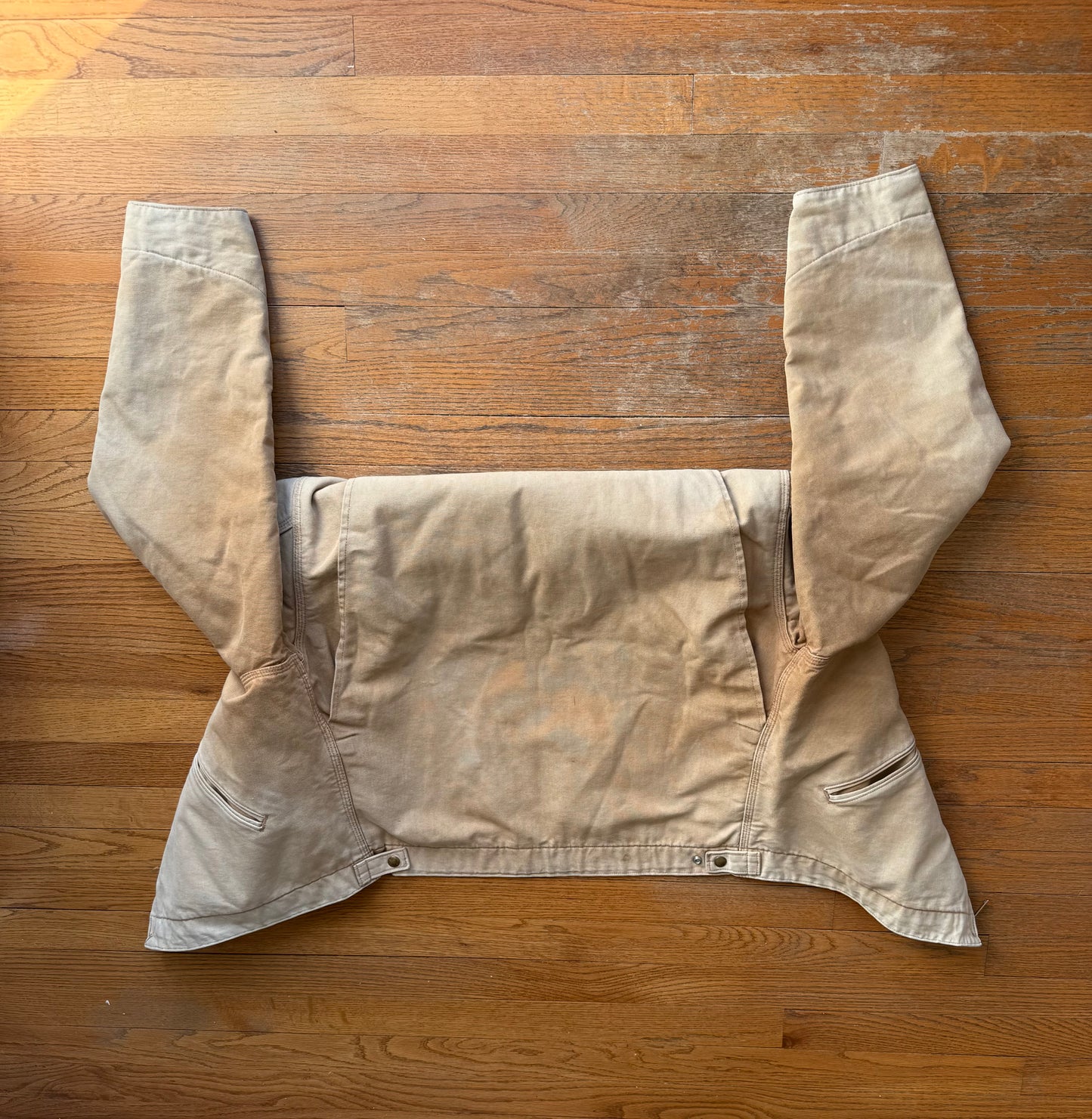 Faded Brown Carhartt Detroit Jacket - Medium